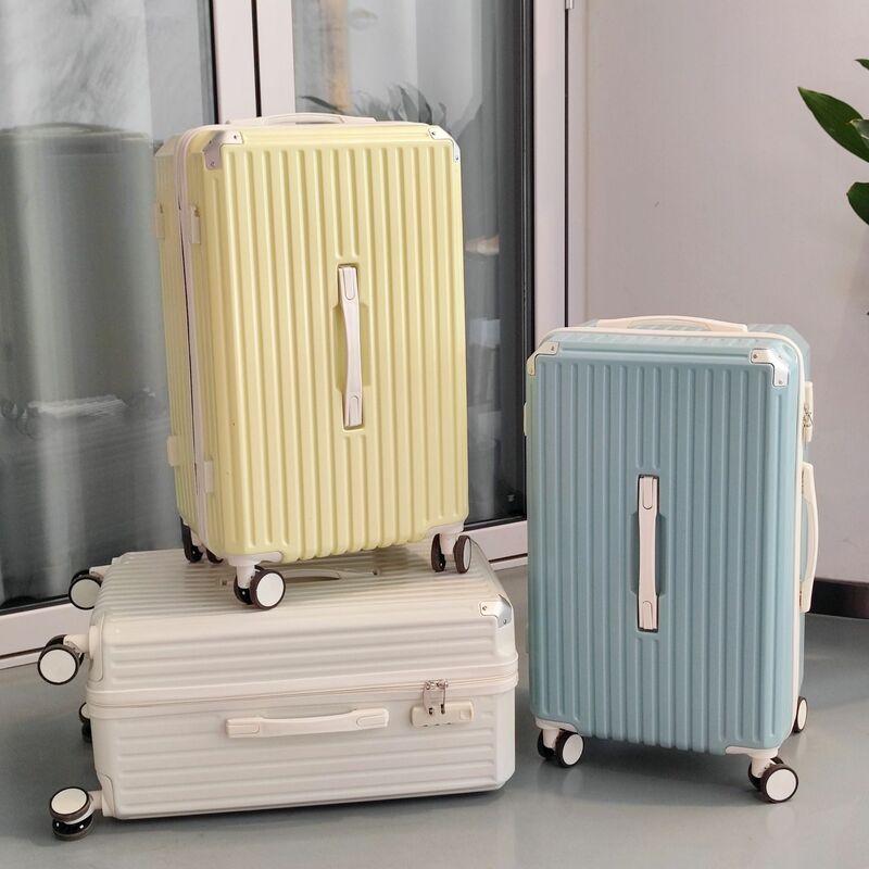 VIP customized suitcase 2024 new fashion student goodies large capacity trolley boarding suitcase