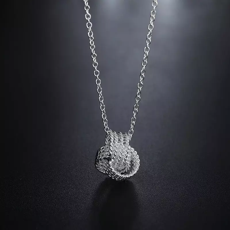 Lihong 925 srebro wykwintny naszyjnik z tenisem moda damska ślubna biżuteria zaręczynowa na prezent