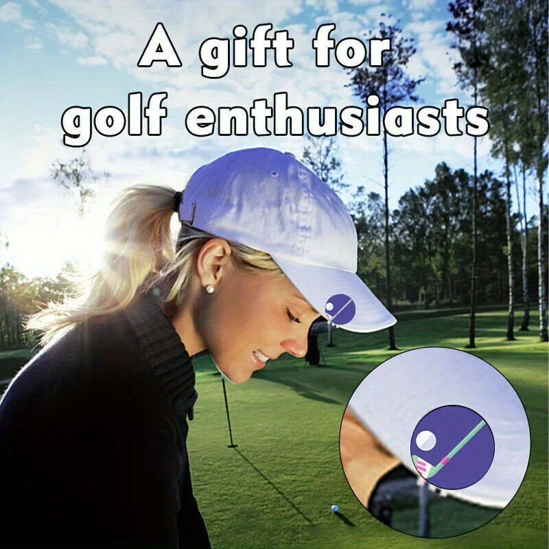 Logotipo de pelota de Golf de Metal magnético, dispositivo entusiasta, icono divertido, logotipo de bola de Metal Retro, regalo perfecto para hombres y mujeres, 25mm