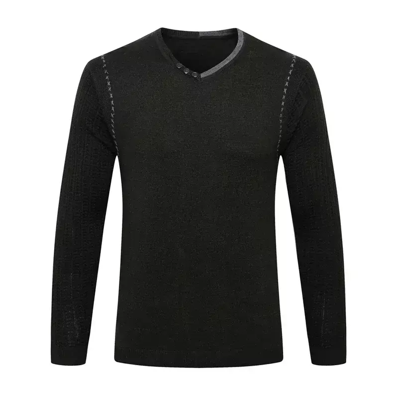 BIcomparaisons ONAIRE Oassassined SLI Pull en laine pour hommes 2024 nouveau tricot chaud ras du cou FS confortable de haute qualité grande taille M-5XL