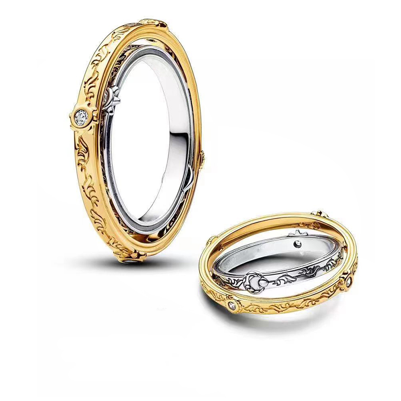 925 Silver Throne Dragon Ring Earrings Necklace Pendant Beads Suitable for Pandora Original Bracelet DIY Pendant Fine Jewelry
