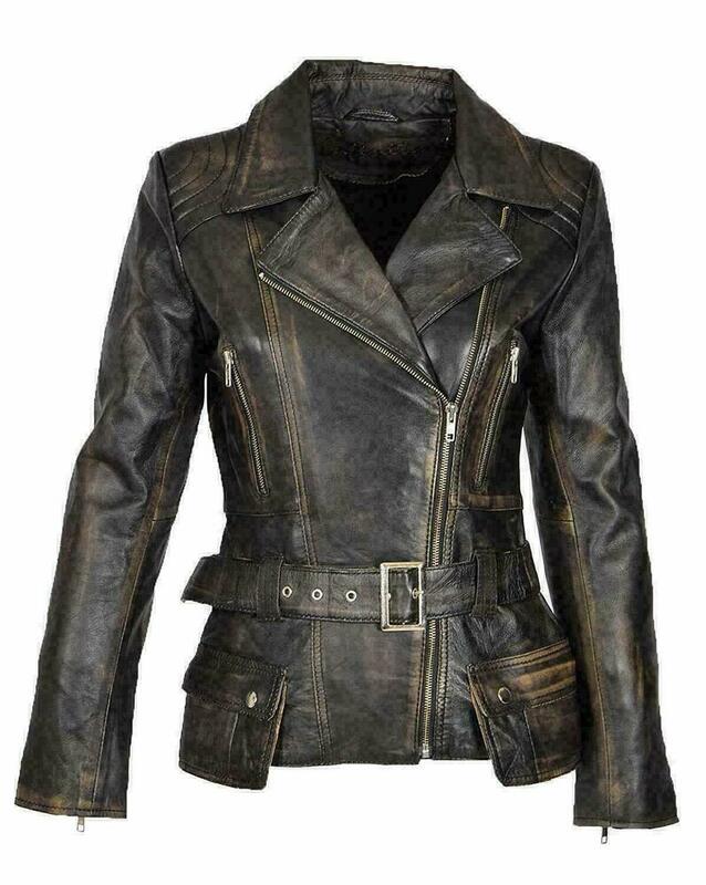 Chaqueta de piel de cordero auténtica para mujer, chaqueta de cuero suave para motocicleta, ajustada, Retro, tendencia de moda europea y americana