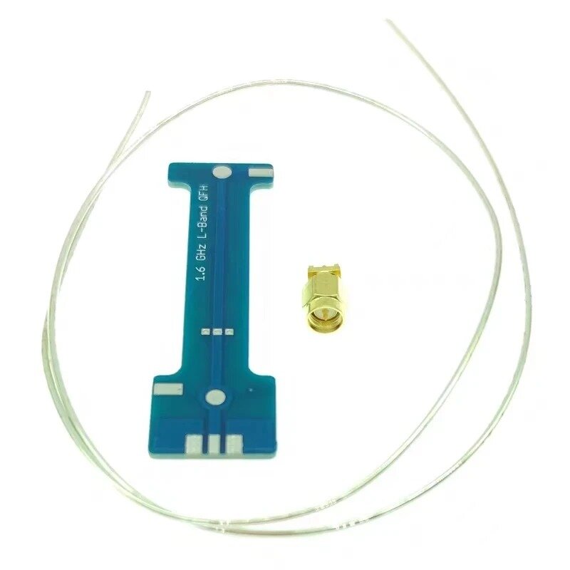 1.6GHz 1.7GHz l-band QHF antena empat lengan antena Helical mikroskop pemosisian antena Relay
