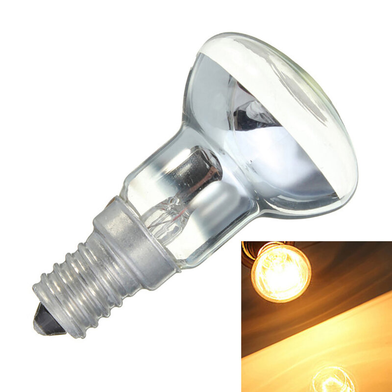 Edison lâmpada 30w e14 r39 refletor luz do ponto lâmpada de lava incandescente filamento lâmpada do vintage casa suprimentos