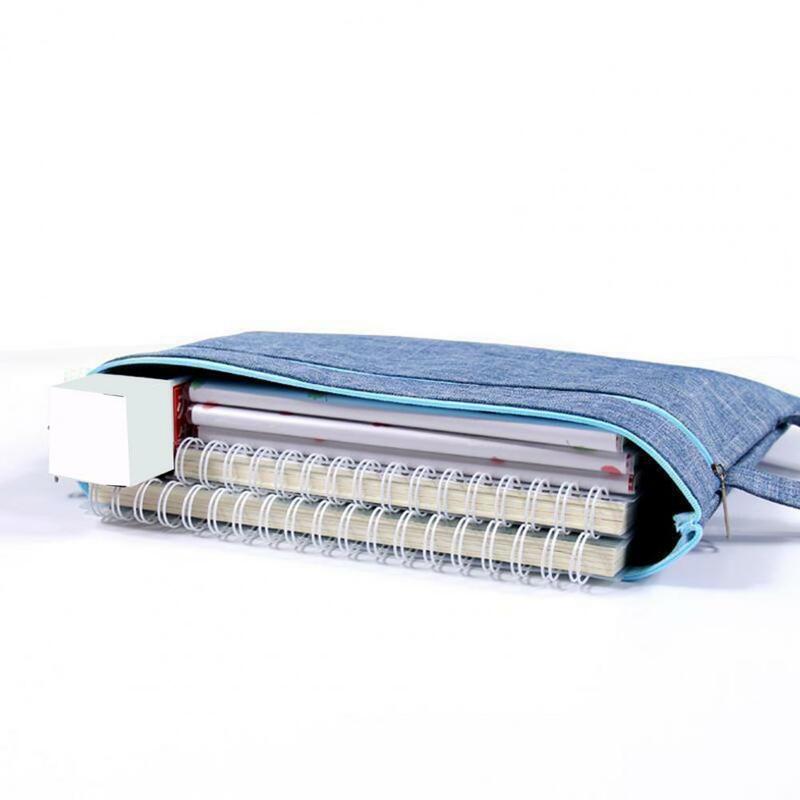 A4 tragbare Datei Tasche Leinwand Oxford Stoff mehr schicht ige Informations tasche Datei Tasche Student Briefpapier Taschen Büromaterial