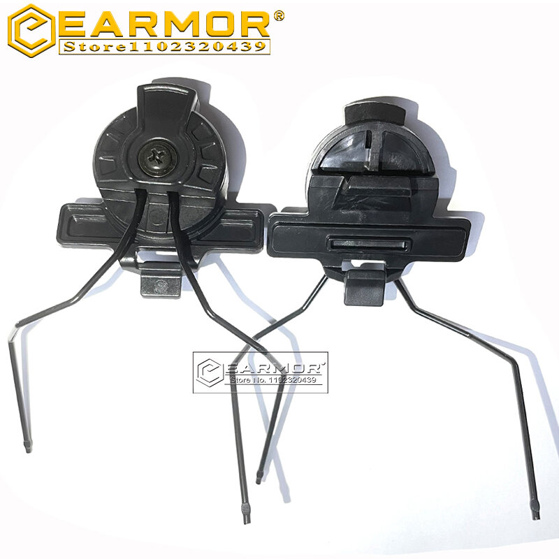 EARMOR Tactical Headset EXFIL Helmet TW3.0 Rail Adapter per TW3.0 Rail Helmet accessori Tactical Headset Rail Adapter