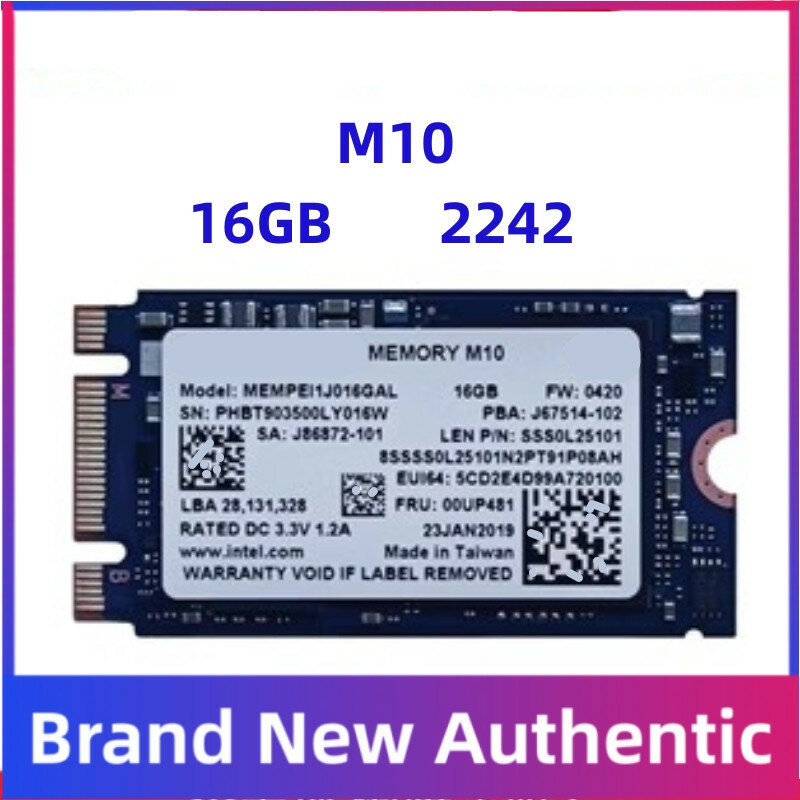Для Intel Optane M10 16G Внутренний твердотельный накопитель Высокая производительность M.2 NVME 2242 SSD HDD для ноутбука