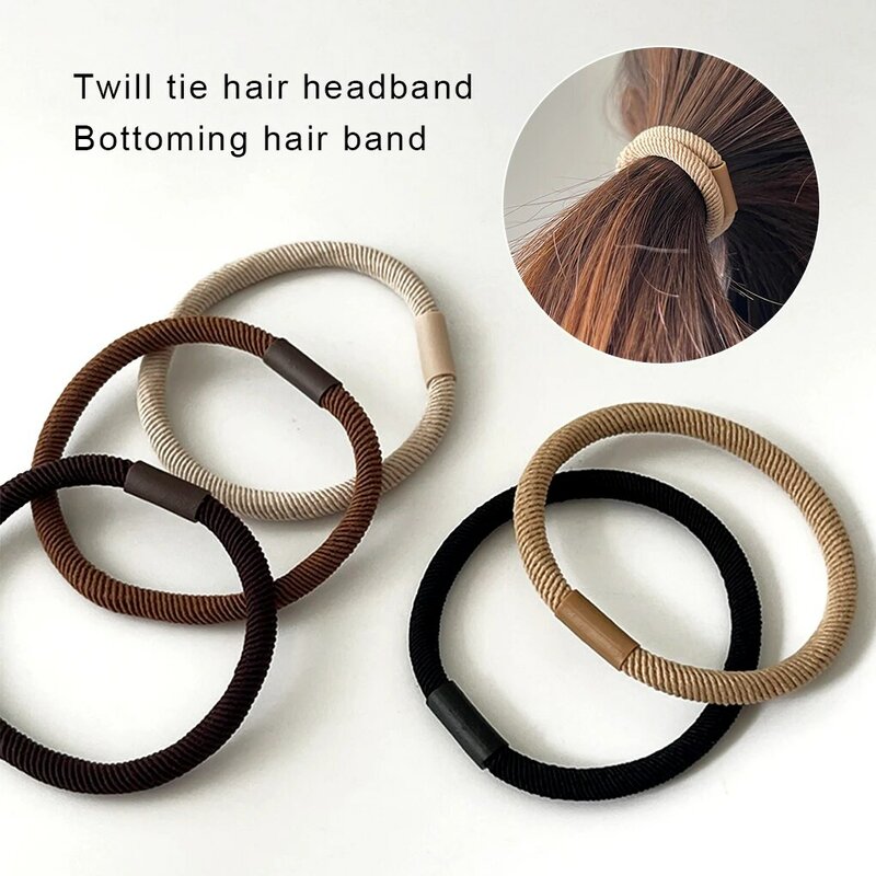 Elastic Hair Ring Tie Holiday Birthday Party Wedding Work Headband Rope Portable Hair Decor Headwear Woman Girls