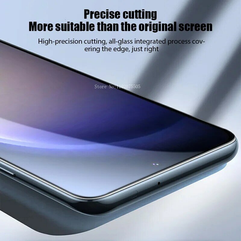 2ชิ้นกระจกเทมเปอร์สำหรับ Samsung Galaxy A54 A53 A14 A52S A73 S21S20 FE 5G S22S23 Plus อุปกรณ์ป้องกันหน้าจอสำหรับ Samsung A52A72