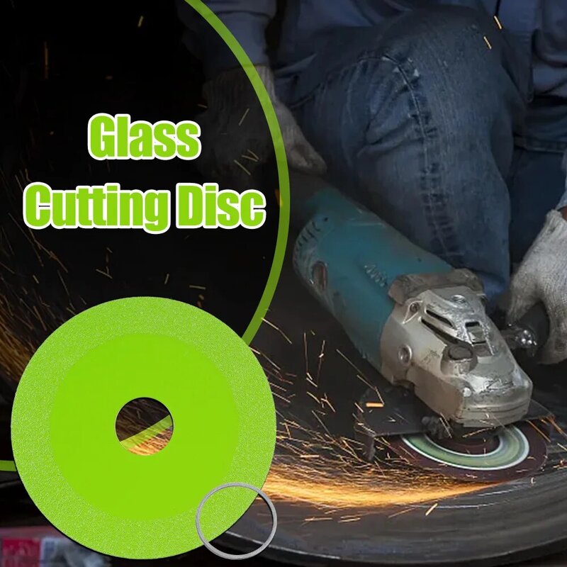 22mm Diamond Ultra-thin Green Brazed Blade Cutting Blade Ceramic Jade Glass Brick Wine Bottle Grinding Cutting Saw Blade Tool