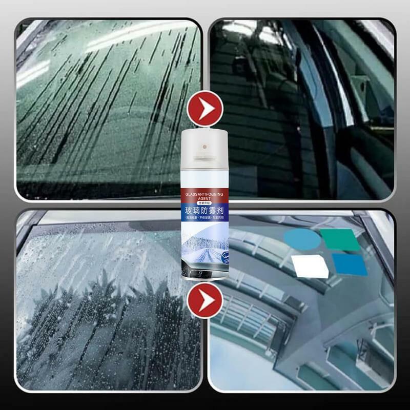 Agent anti-buée pour pare-brise de voiture, spray anti-pluie, rétroviseur, verre, outil anti-buée pour miroirs et portes de douche