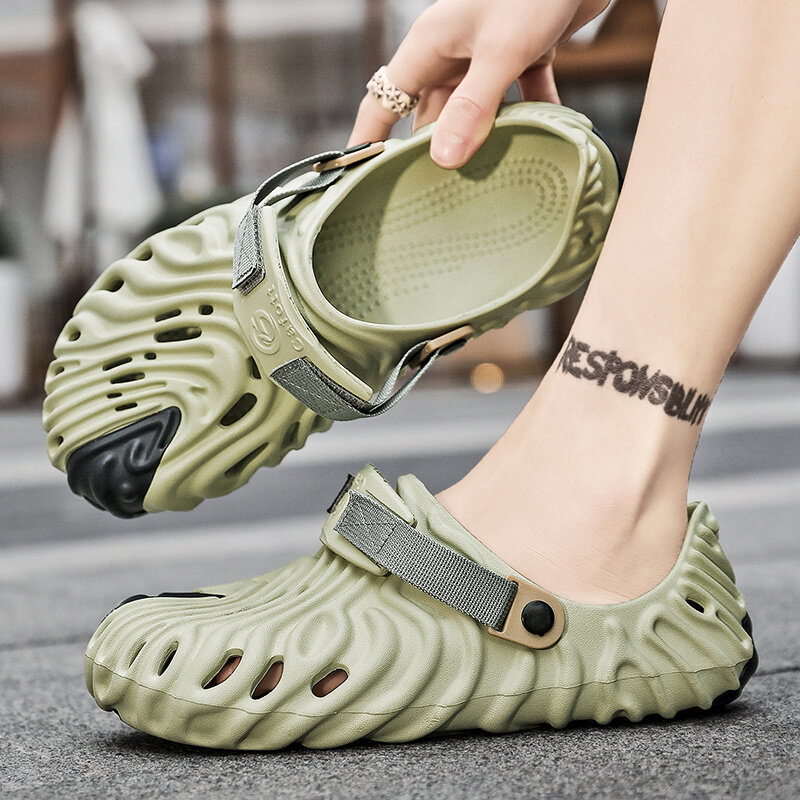 Unisex Summer Slippers Women Men Sandals Casual Beach Shoes  Simple Slide Thick Platform Anti-Slip Home Slipper Zapatillas