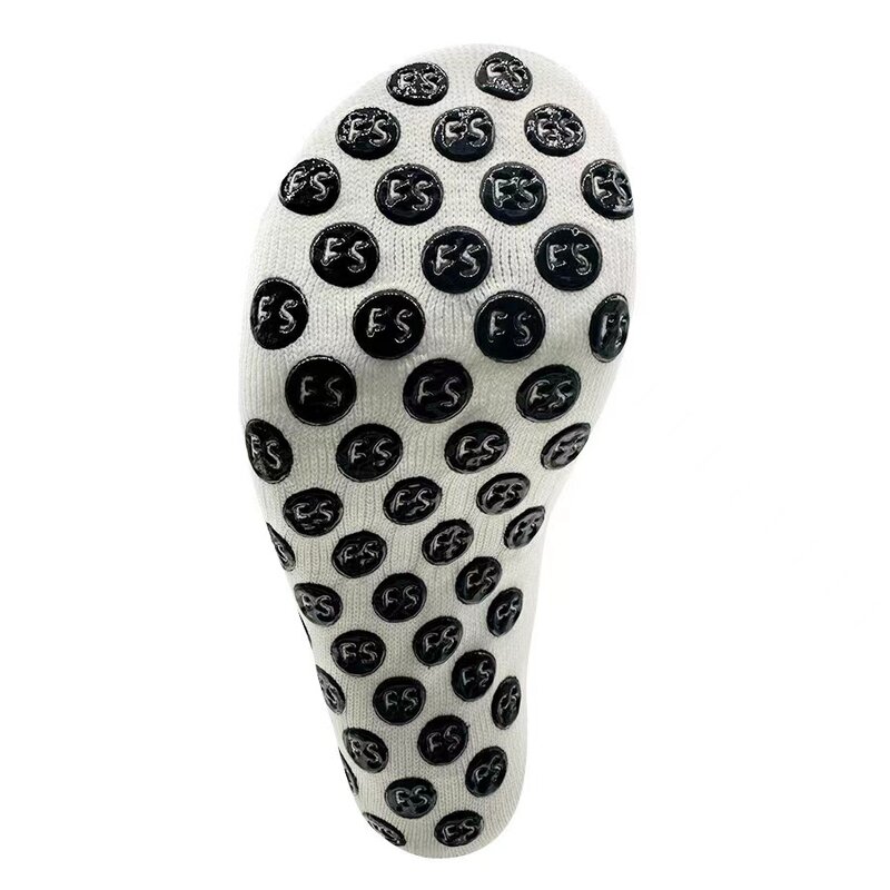4 pary skarpety piłkarskie sportowe skarpetki antypoślizgowe skarpetki koszykarskie punktowe gumowe antypoślizgowe bawełniane skarpety piłkarskie