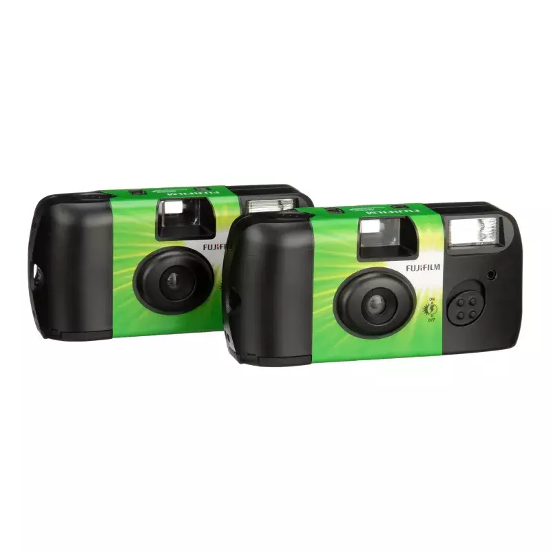 Fujifilm-cámara QuickSnap One Use, 35mm, con Flash, 2 paquetes