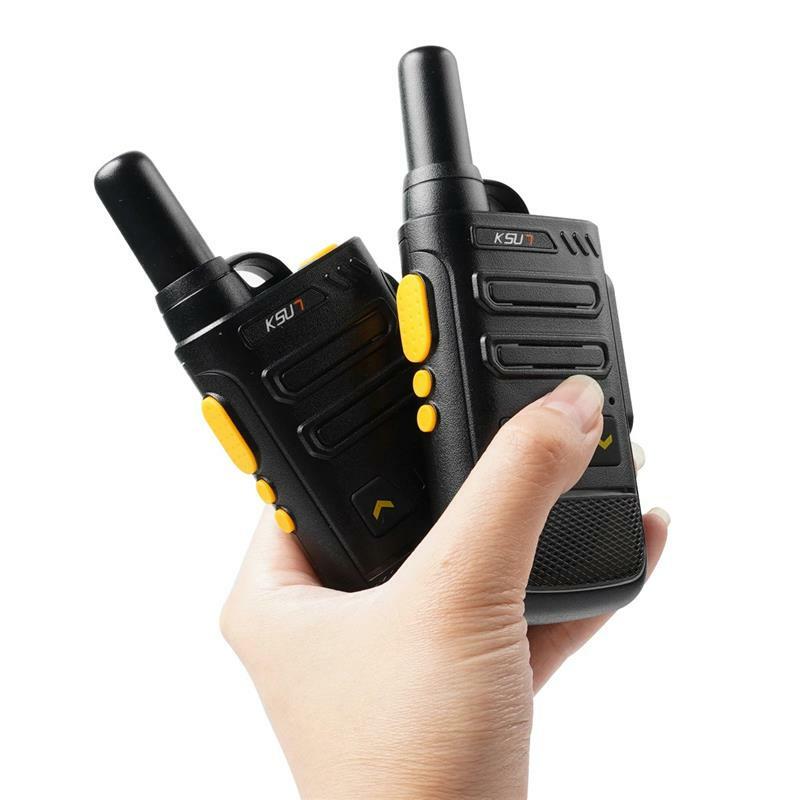 Ksun-Walkkie 2022slラジオ送信機,充電式ミニ送信機,薄型,ワイヤレス,16チャンネル,子供用,双方向