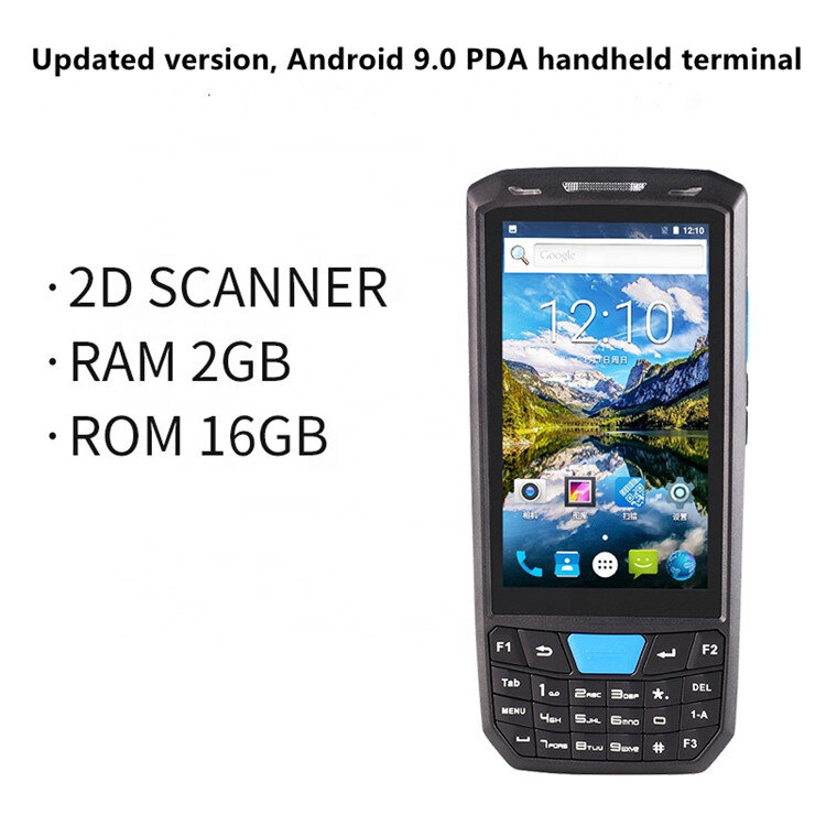 Fabrikant Android 9.0 Handheld Mobiele Dataterminal Pdas N6603 Qr 1d 2d Streepjescode