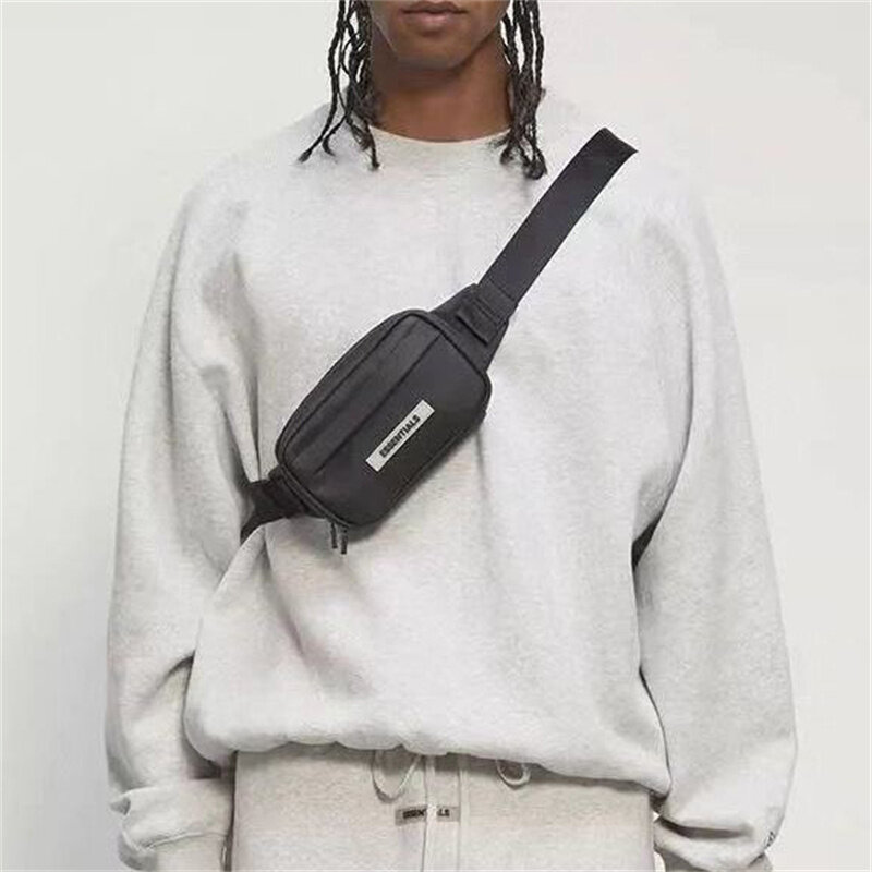 Klasyczne torby z literami męskie casualowa torba noszona na klatce piersiowej ramię Messenger w talii markowe torby Crossbody luksusowe torby Unisex