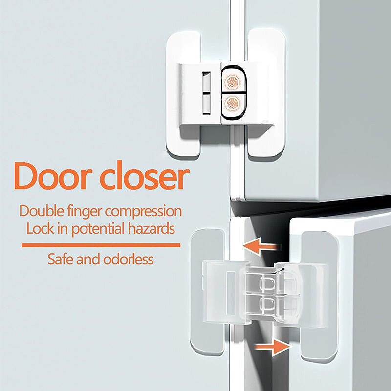 Neue 1 Stück Home Kühlschrank Schloss Sicherheit Kühlschrank Gefrier schrank Türschloss Multifunktions-Sicherheits schlösser Kinder Sicherheits schutz