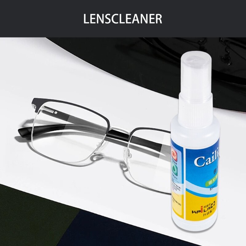 เลนส์แว่นตาทำความสะอาดสเปรย์ถอดรอยขีดข่วนแว่นตาเลนส์ Scratch ลบแว่นตาเลนส์สเปรย์บำรุงรักษาเลนส์ Cleanser 449B