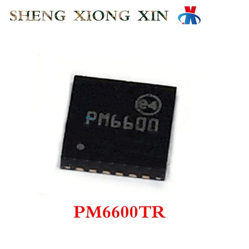 Regulador de DC-DC PM6600TR, circuito integrado, QFN, PM6600, 100%, nuevo, 5 unidades por lote, 6600