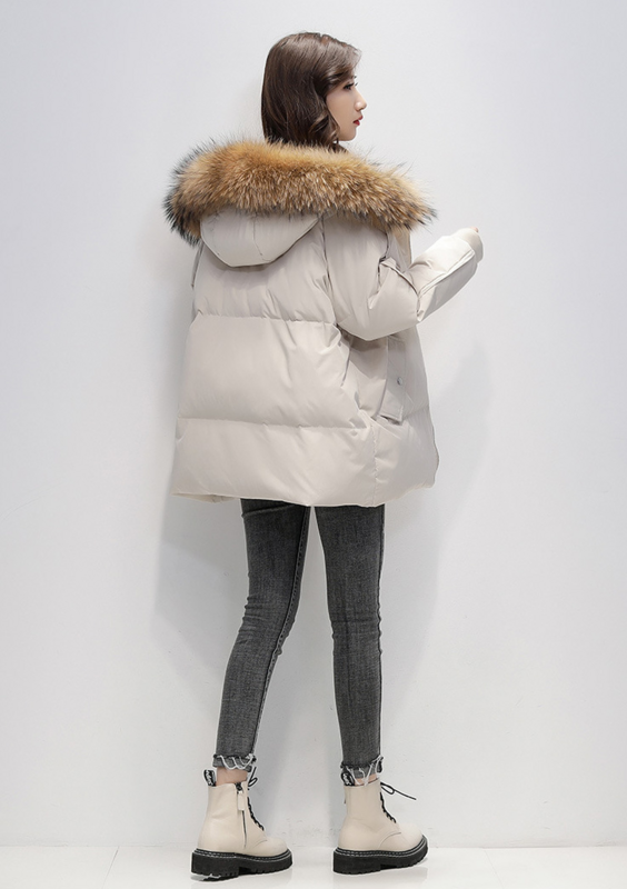 Классические пуховики с меховым воротником, городские женские модные повседневные короткие хлопковые пальто, новинка, осенне-зимняя теплая плотная верхняя одежда