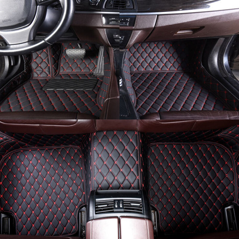 Coussinets de pied de voiture pour Honda HRV 2014 ~ 2019, accessoires intérieurs automatiques, coussin de protection, tapis de sol automatiques personnalisés, housse de tapis automobile