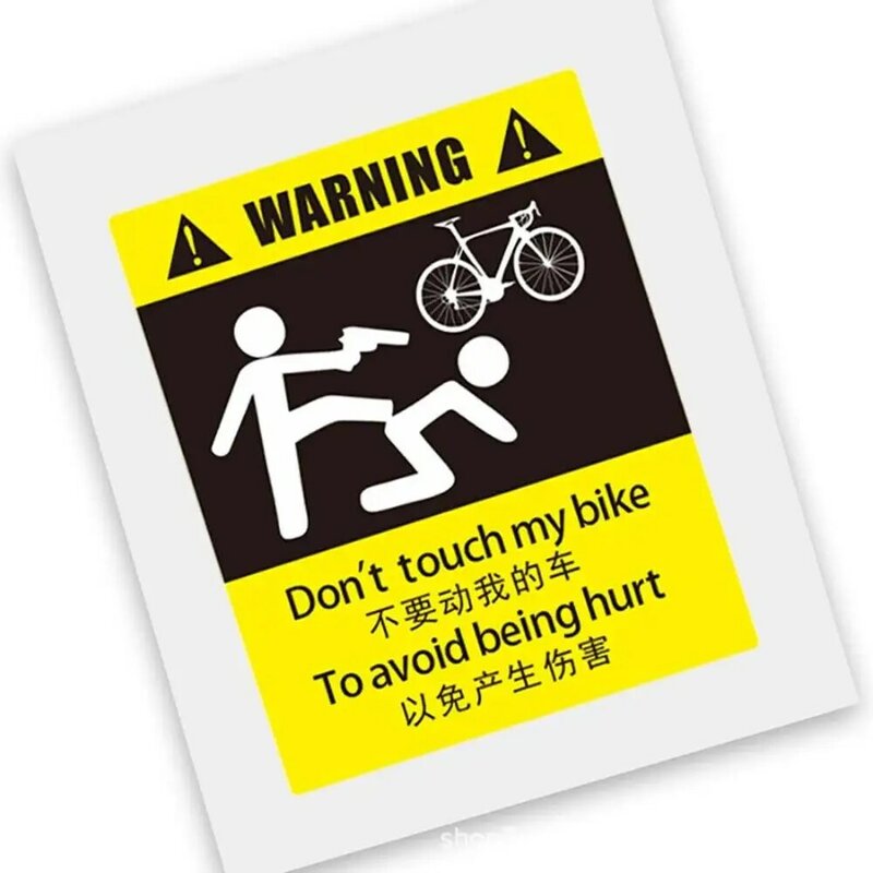Стикер для рамы мотоцикла, автомобильные аксессуары, наклейка «Don't Move My Bike» на горный велосипед, дорожный велосипед