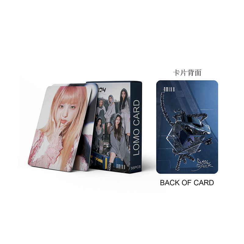 55 pz/set Kpop nuovo Album NMIXX ENTWURF AD MARE photogcards Album Lomo Cards NMIXX Photo Cards LILY HAEWON Kpop Girls Fans Gift