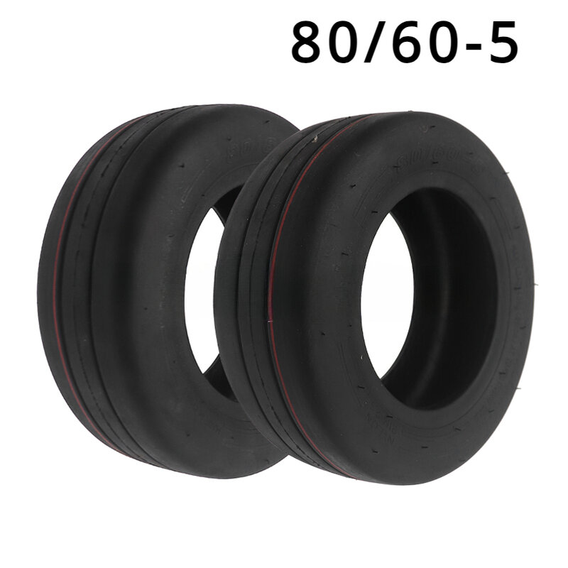 accessories 80/60-5 inch tubeless tire Vacuum tyres for electric scooter mini motorcycle Go-kart 8 wheel tires
