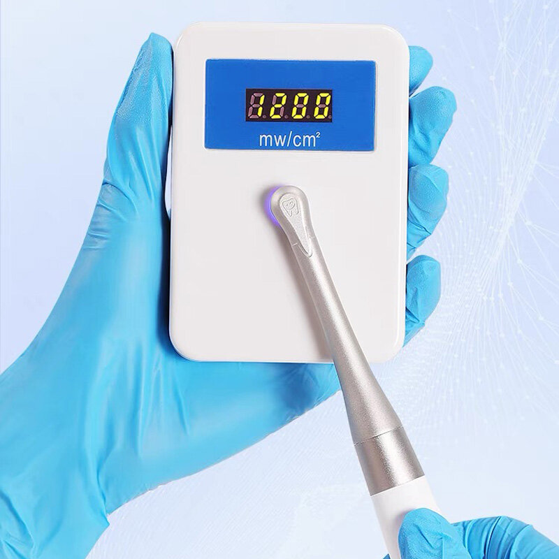 Tester per misuratore di luce fotopolimerizzante a LED dentale senza fili unità di test per Display digitale radiometro