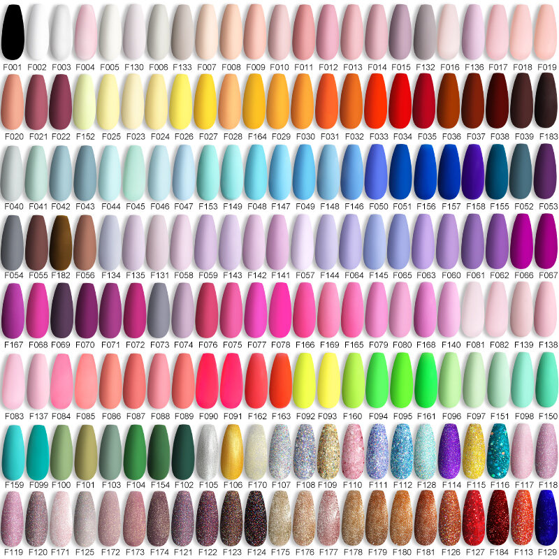 Блестящий полуперманентный лак для ногтей, 152 цветов