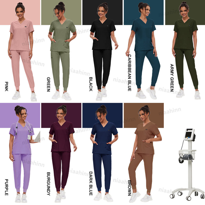 Униформа для медсестер, медицинская униформа, аксессуары для клинических медсестер, стоматологическая ветеринарная рабочая одежда, медицинская аптека, медицинский скраб