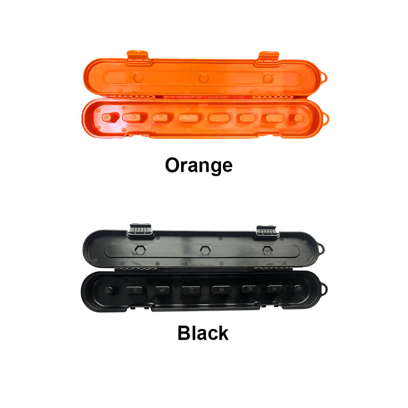 For 10in 16in 18in 20in Portable Chainsaw Chain Storage Case Plastic Waterproof Large Capacity Home Space Saving Lightweight