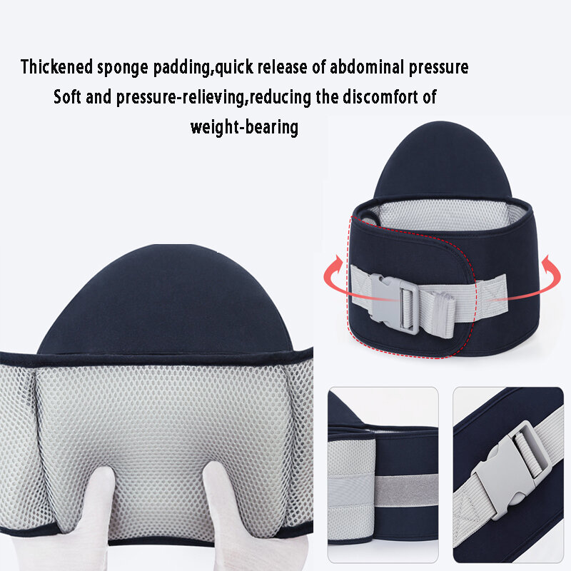 Nosidełko z siedziskiem biodrowym ergonomiczne noworodek dzieci uniwersalne paski chusta do noszenia bawełniany stołek dla dziecka nosidełko 0-36M