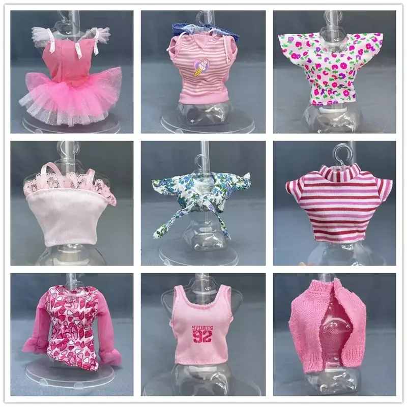 Roupas para boneca licca, 30cm, vestido de moda para acessórios Blythe, brinquedos do bebê, melhor conjunto de presentes das meninas, 11