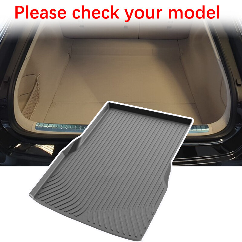Auto Heck matte für Mercedes Benz EQS Zubehör leicht zu reinigen wasserdichten Teppich Anti-Dirty Tray Tpe Storage Pad