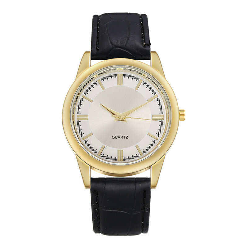 Luxury Black Men Business Watch Casual Stainless Steel Mesh Belt Watch Simple Dial Quartz Watch Digital Relojes Para Hombre