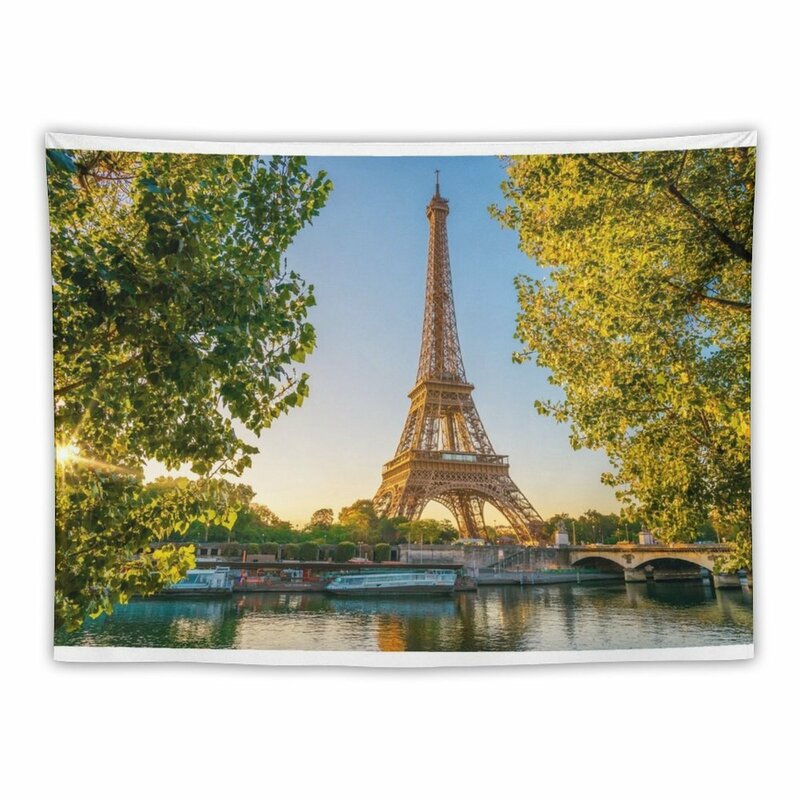 Paris Tur dekorasi ruang permadani Eiffel estetika kamar