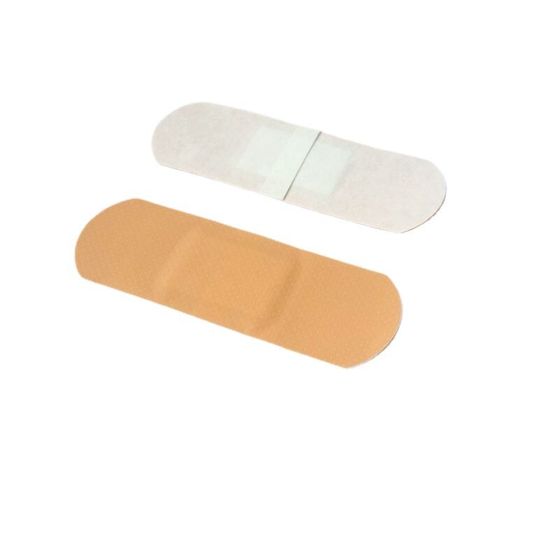50pcs/set PE Mini Holes Breathable Band Aid Wound Plasters for Dressing Patch First Aid Adhesive Bandages 72*25mm Strips Tape