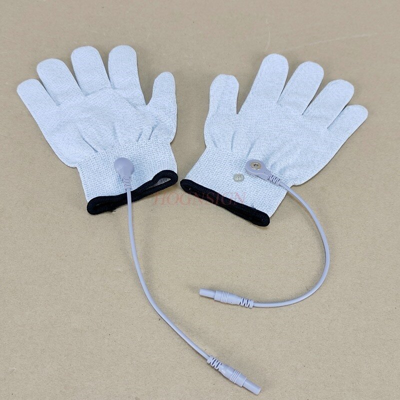 Accessories For Conductive Electrotherapy Gloves Beauty Salon Glove Electrodes Hand Electric Care Tool Electroestimulador