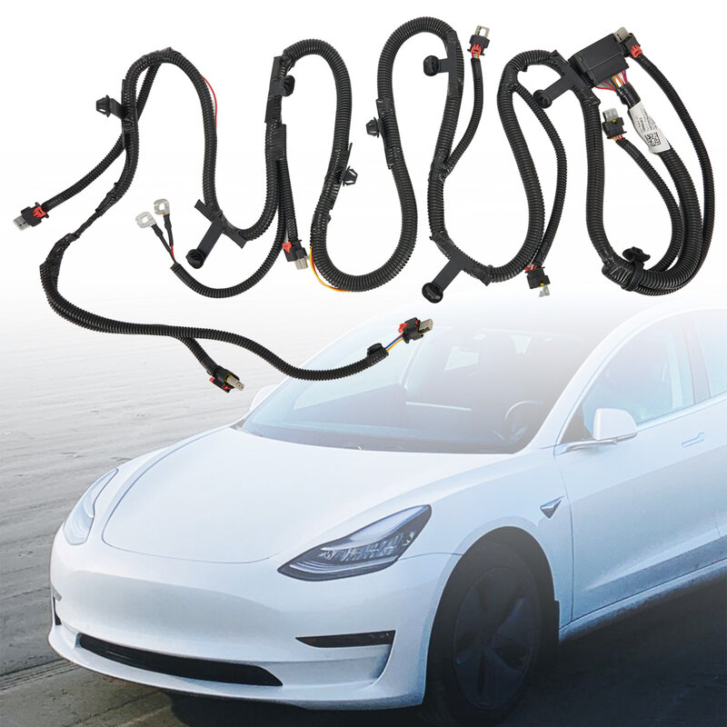 1489045-00-C กันชนหน้าสายไฟติดตั้งง่ายสำหรับ Tesla รุ่น Y กันชนหน้าปลั๊กแอนด์เพลย์