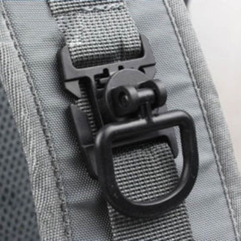1PCS MOLLE Sternum Strap System Swivel D-Ring Rotation Buckle 18MM 25MM Webbing