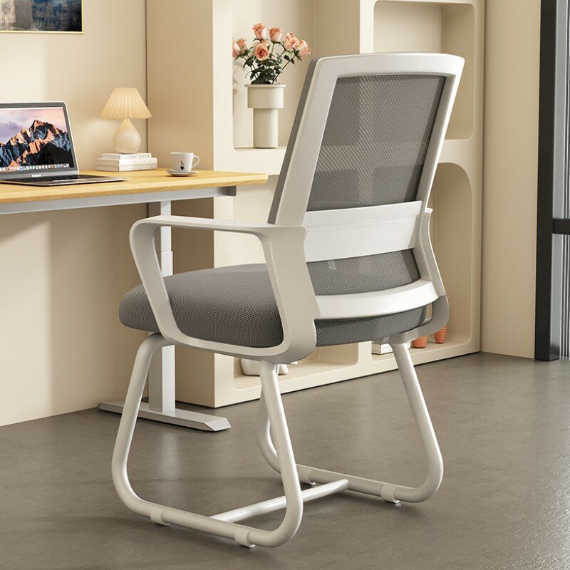 Study Reception Meeting Chair Computer Training Barber Metal Desk Chairs Makeup Balconies Rugluar Chairs Office Furniture OK50YY