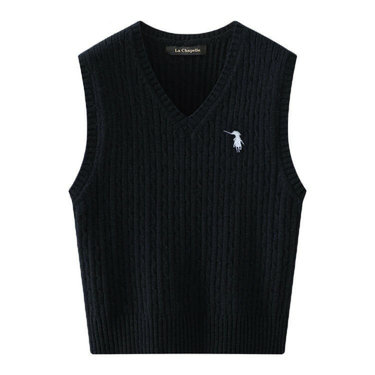 2024 golf wear Spring and autumn new women's golf outdoor leisure V-neck warm vest sleeveless sports sweater free shipping