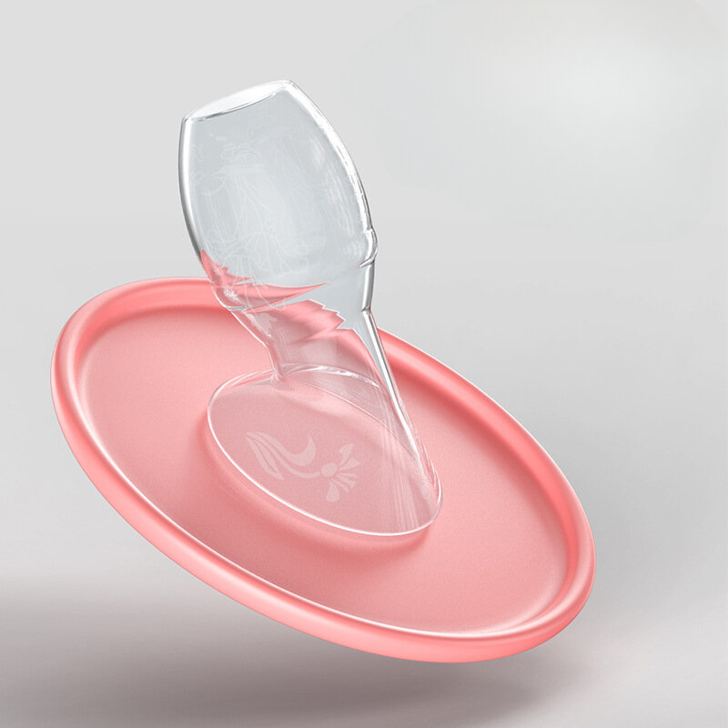New Baby Feeding Manual Breast Pump Partner Breast Collector Automatic Correction Breast Milk Silicone Pumps Maternity Products