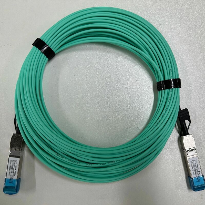 25G AOC Cable SFP28 to SFP28 OM3 1/3/5/7/15/20M LSZH Active Optical Cable compatible with Mellanox/MikroTik/Cisco switch