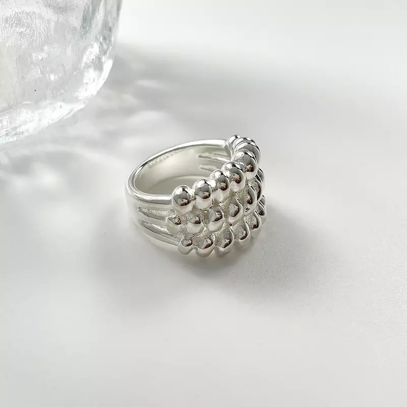 2024 925 srebrny kreatywny projekt wysokiej jakości wykwintne kobiety pierścionek romantyczna biżuteria na wakacje prezent darmowa dostawa