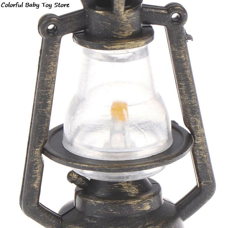 1:12 Fashion Multi-Styles Miniature Dollhouse Oil Lamp Vintage Lamp Dollhouse Lighting DollHouse Miniature Dollhouse Accessories