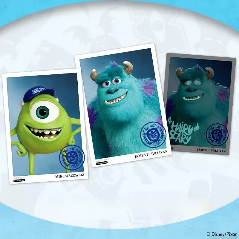 Kaart Plezier Disney Monsters Universiteit Herdenkingseditie Verzamelkaart Pixar Film Rage Anime Perifere Kaarten Geschenken Speelgoed