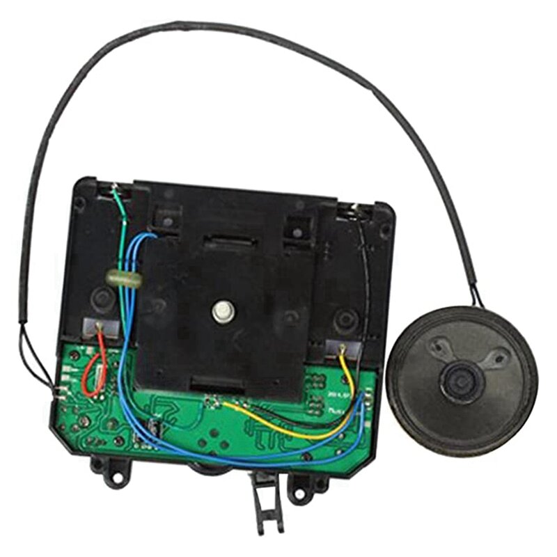 Pêndulo relógio movimento caixa de música silencioso mecanismo de quartzo relógio de parede peça de reposição